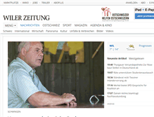 Tablet Screenshot of admin.wilerzeitung.ch